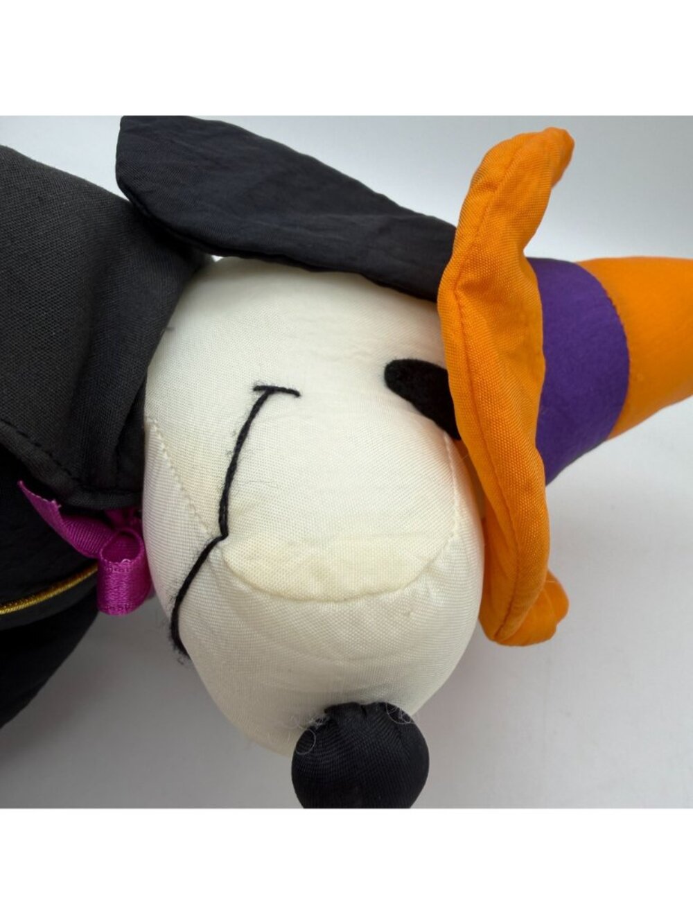 VTG Snoopy Halloween plush toys small Dracula Witch Whitmans Candy mini nylon - Picture 7 of 13